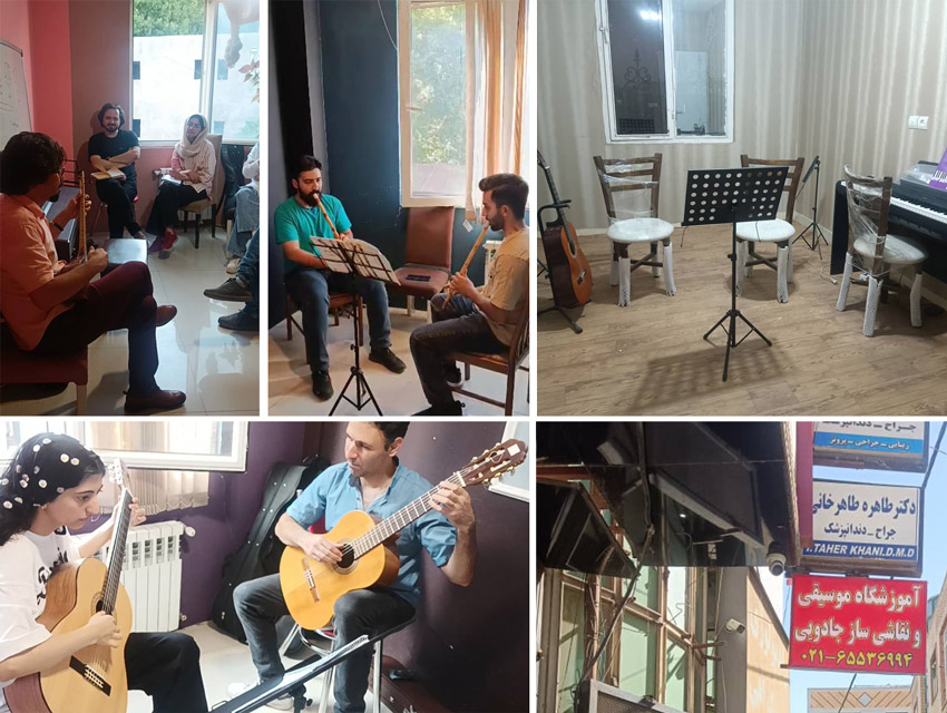 آموزشگاه موسیقی در فاز ۱ اندیشه 1 آموزشگاه موسیقی ساز جادویی